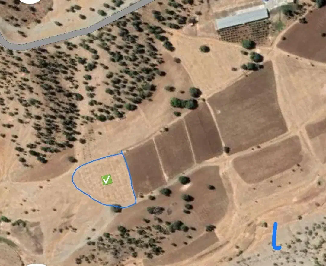 زمین خام سر جاده اصلی 3 طرف باز|فروش زمین و ملک کلنگی|آرمرده, |دیوار