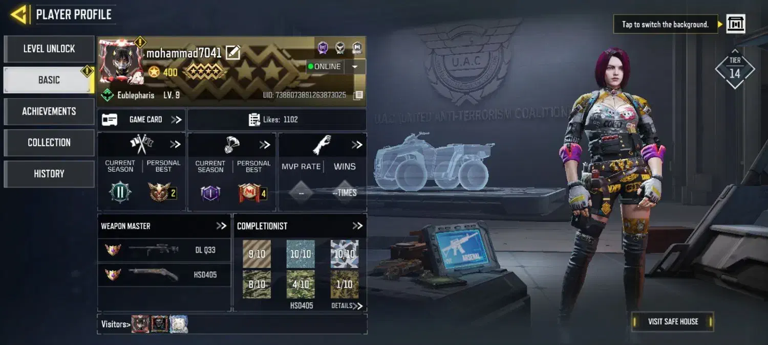 اکانت لول 400 خفن|کنسول، بازی ویدئویی و آنلاین|رفسنجان, |دیوار