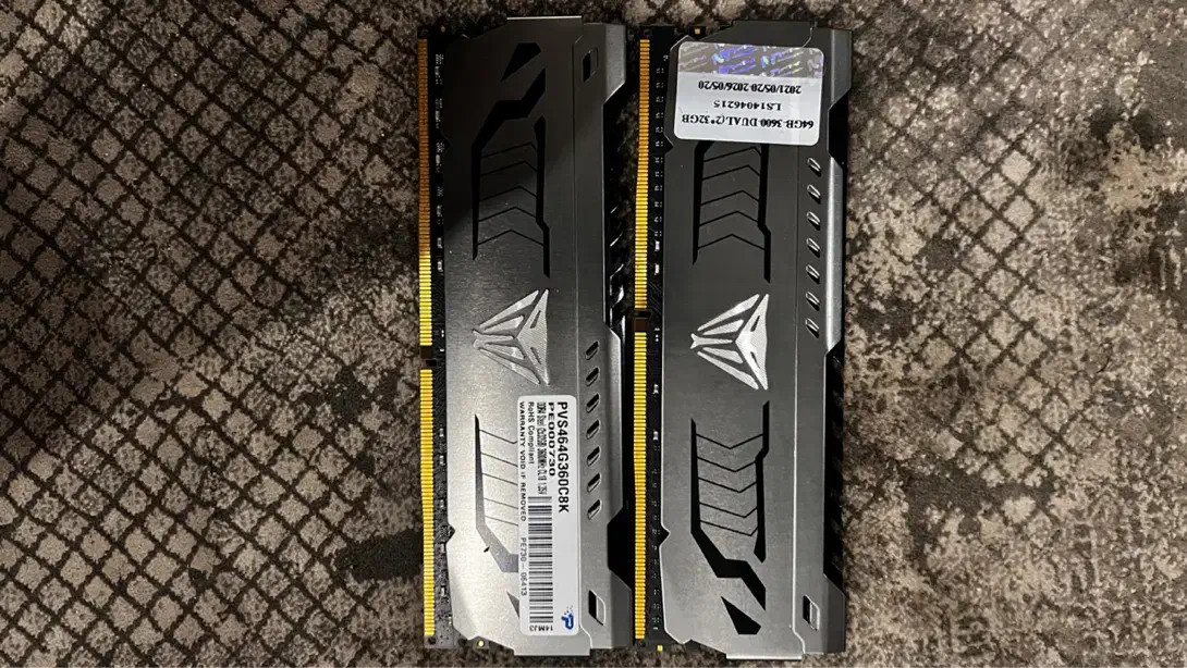 رم وایپر دوال (۳۲*۲) ۶۴ گیگ|قطعات و لوازم جانبی رایانه|تهران, حکمت|دیوار