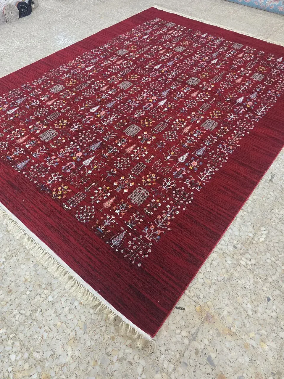 فرش گلچین طرح سال 1000 شانه تراکم 3000|فرش|تهران, شهرک شریعتی|دیوار