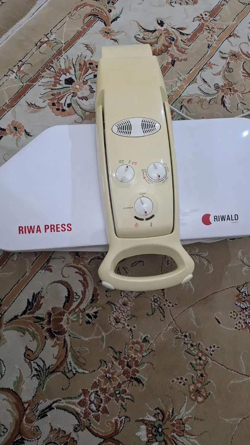 اتوپرس ریوالد فرانسه اصل باکارتن وپایه|اتو و لوازم اتو|تهران, ائمه اطهار|دیوار