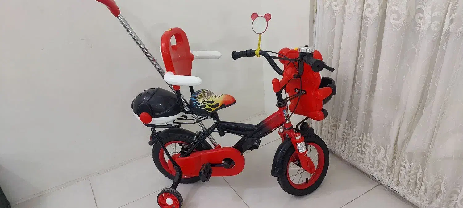 دوچرخه موزیکال دلفین سایز ۱۲|دوچرخه، اسکیت، اسکوتر|بندر کنگان, |دیوار