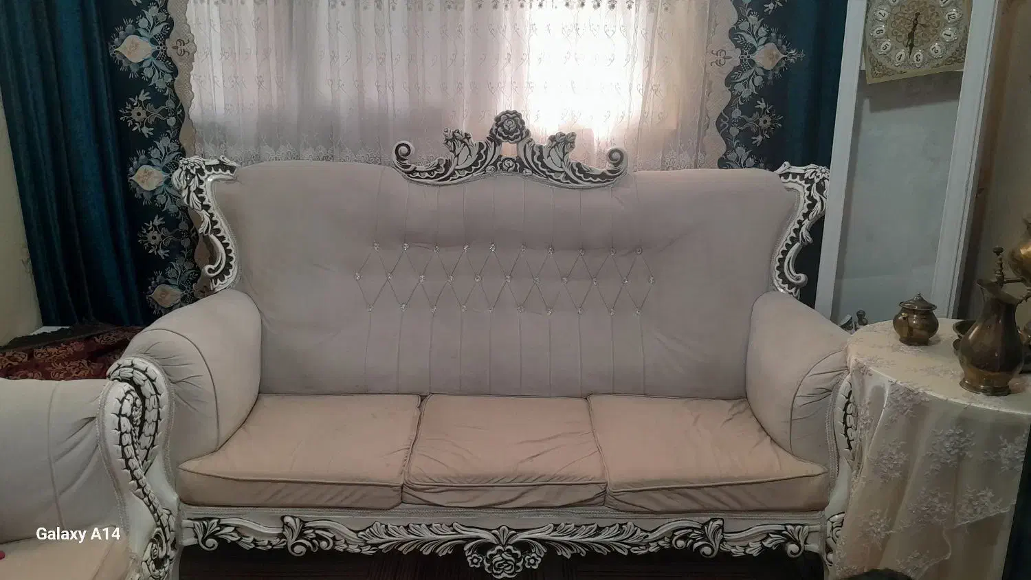 مبل سلطنتی در حد نو|مبلمان خانگی و میز عسلی|باقرشهر, |دیوار