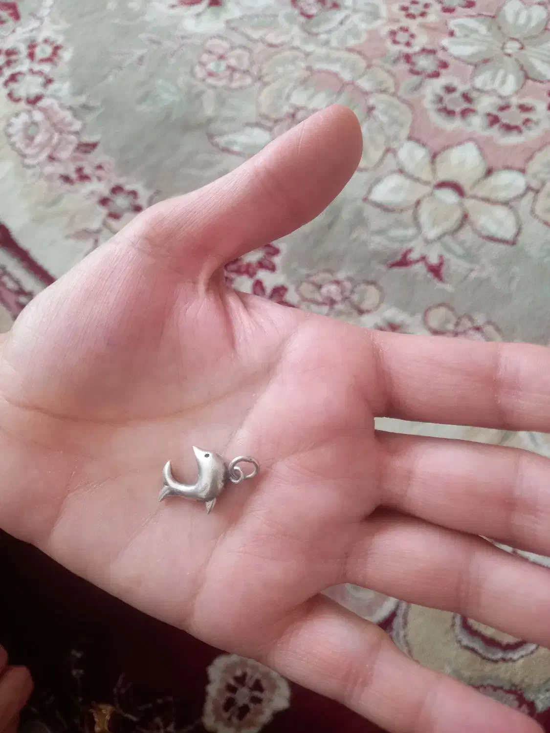 انگشتر نقره و گردنبد|جواهرات|بیجار, |دیوار