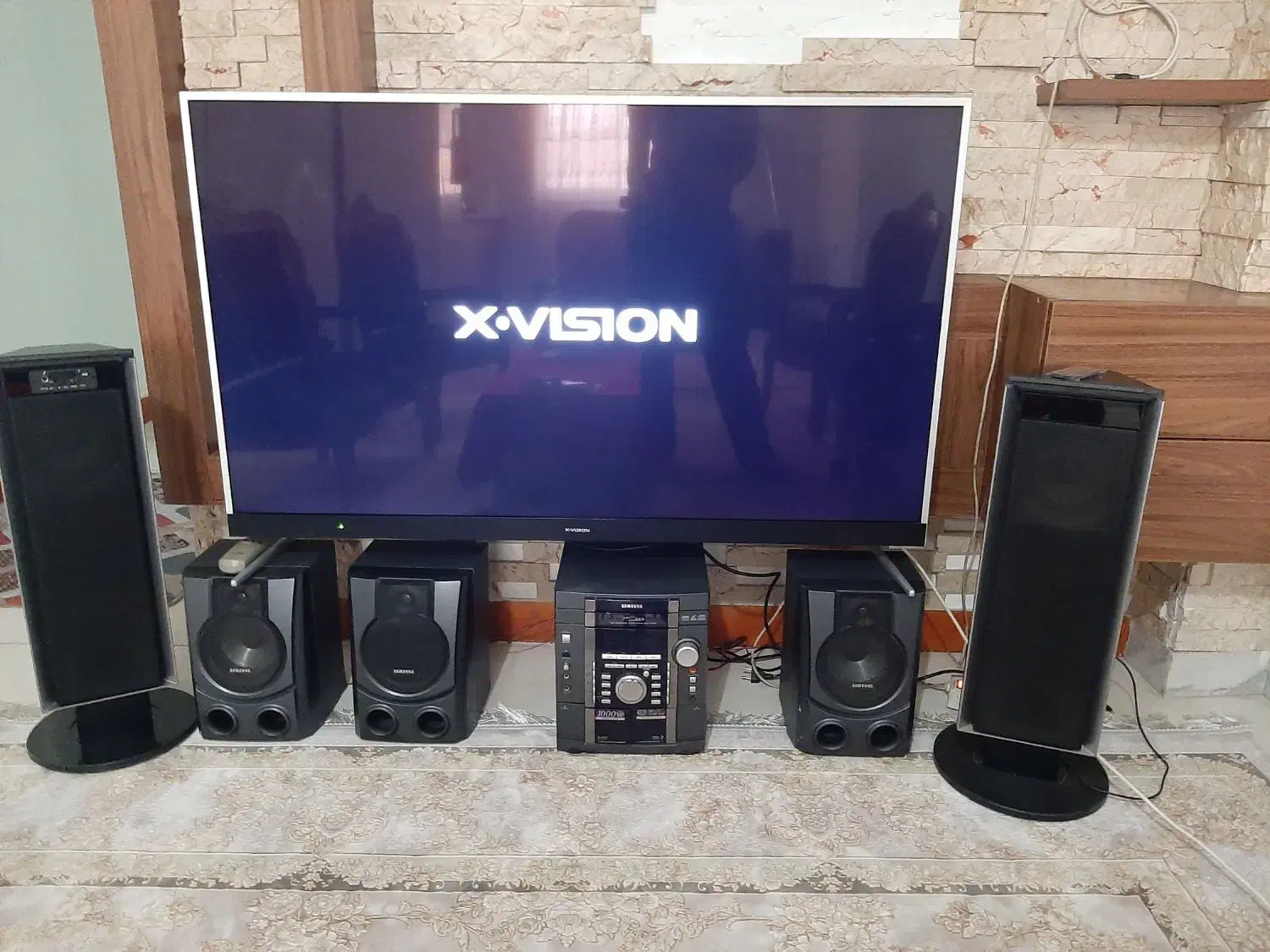 فروش ال ای دی ۵۵ ایکس ویژن.|تلویزیون و پروژکتور|رشت, شهرک شهید رجایی|دیوار