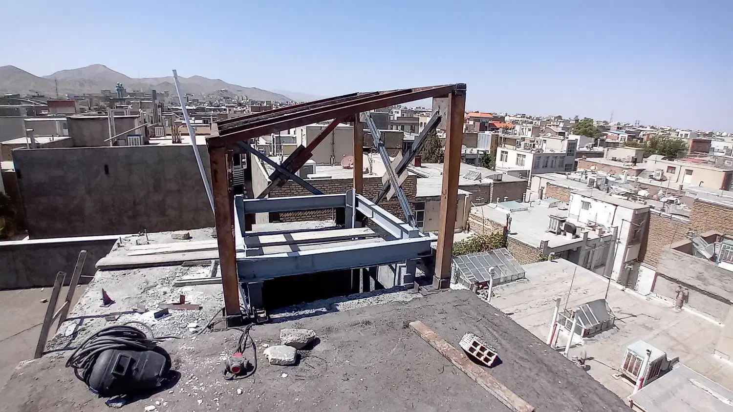 جوشکاری اسکلت فلزی|خدمات پیشه و مهارت|اراک, |دیوار