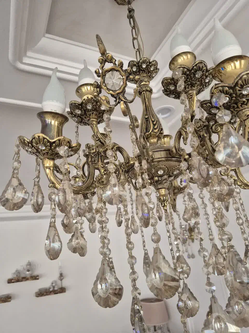 لوستر و دیوارکوب برنز|لوستر و چراغ آویز|شهریار, شهریار|دیوار