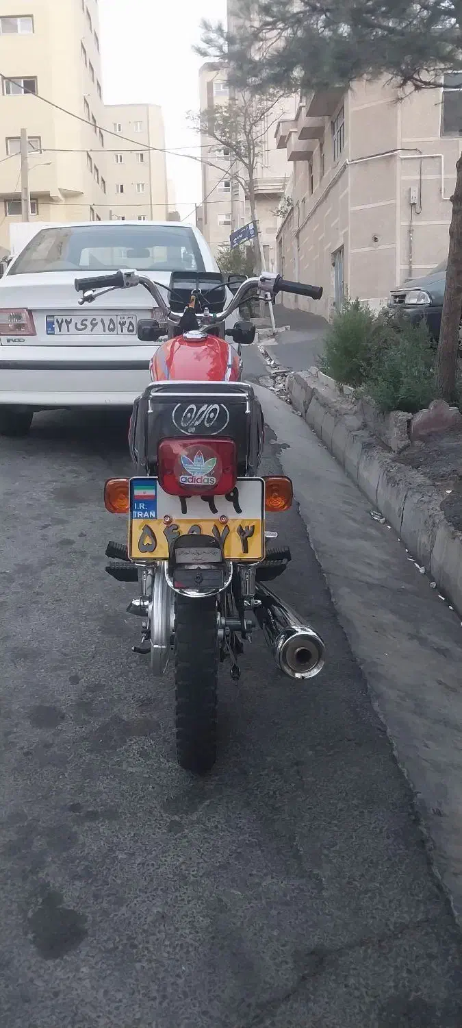 هندا mkz۱۲۵ سیلندر۱۵۰|موتورسیکلت|تبریز, |دیوار