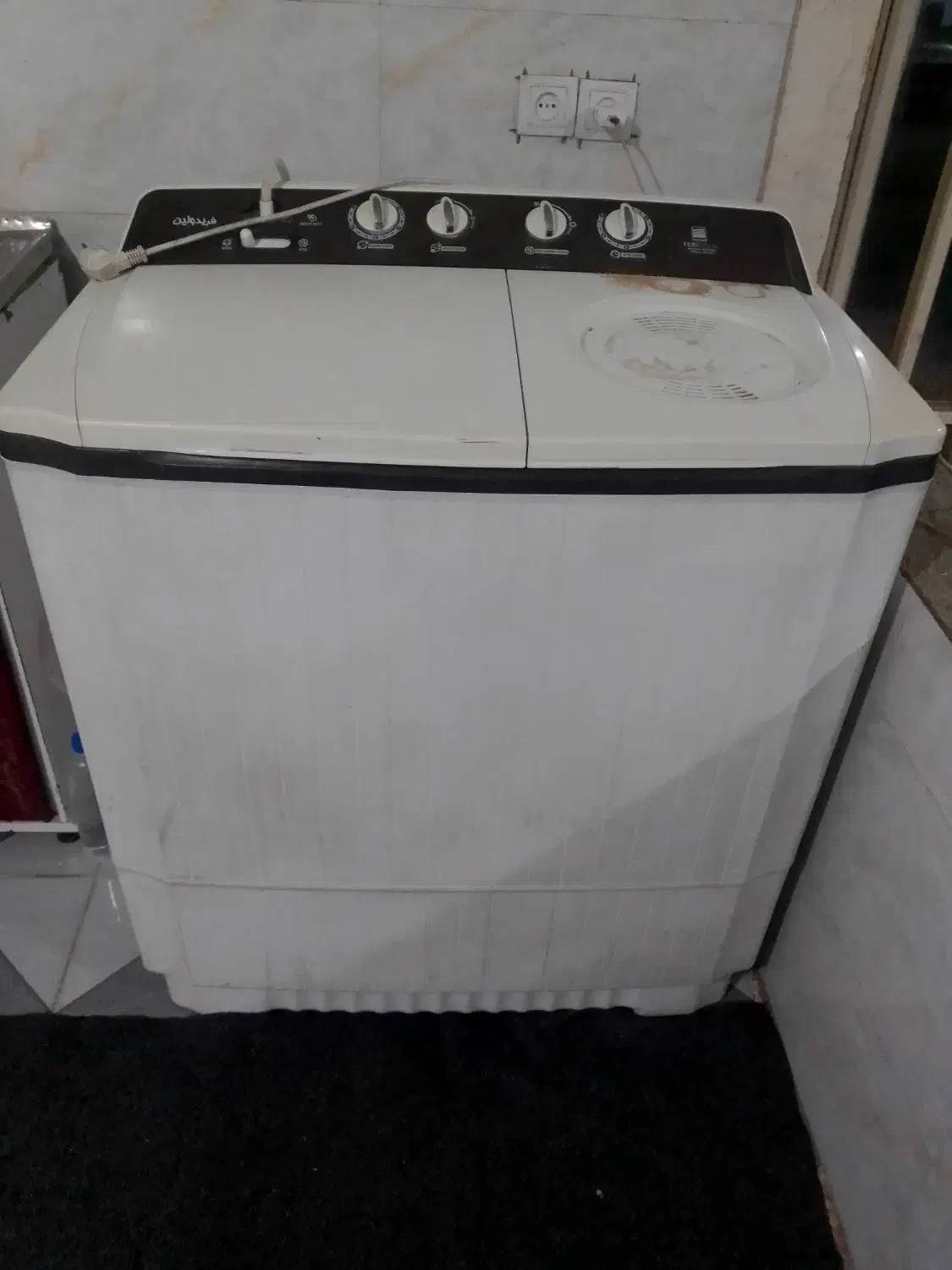 ماشین لباسشویی ۱۵کیلوی فریدولین|ماشین لباسشویی و خشککن لباس|خرمآباد, |دیوار