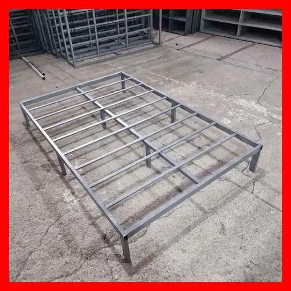 کفی تخت چهار نفره فلزی|تخت و سرویس خواب|فامنین, |دیوار