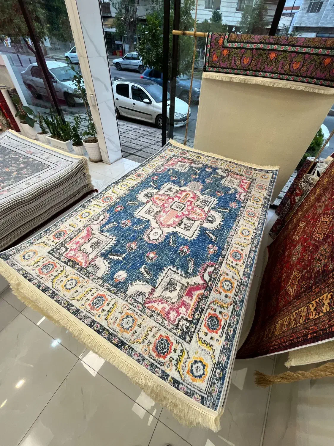 فرش ماشینی فرشینه ۴ متری|فرش|بابل, |دیوار