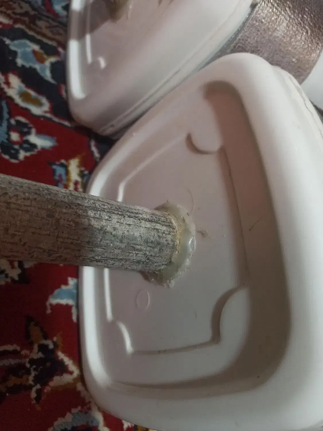 دمبل سیمانی جفت با هم 40 کیلو گرم|تجهیزات ورزشی|قم, نیروگاه|دیوار