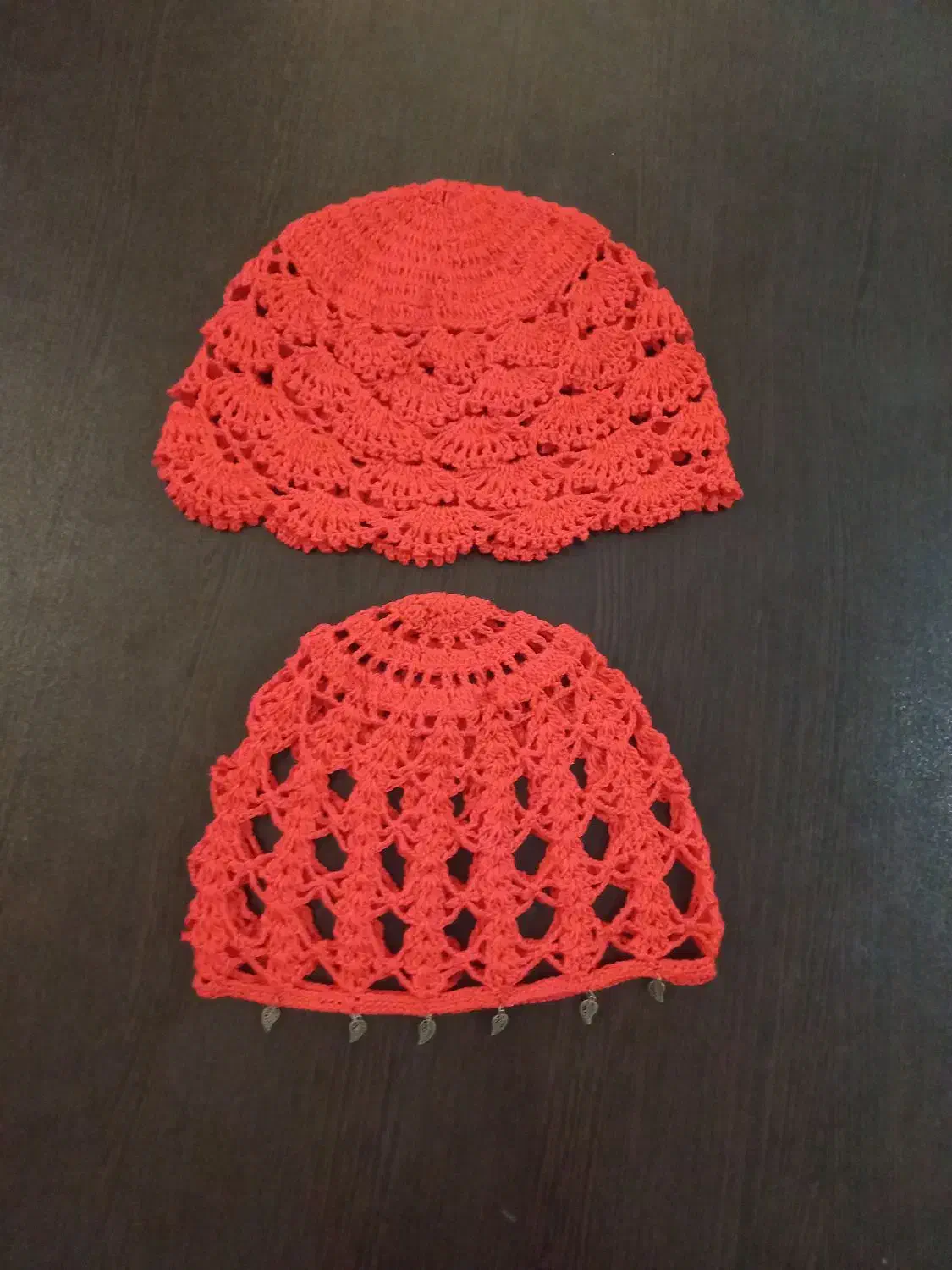 انواع کلاه ماندلا(لئونی) قلاب بافی|لباس|رشت, باهنر|دیوار