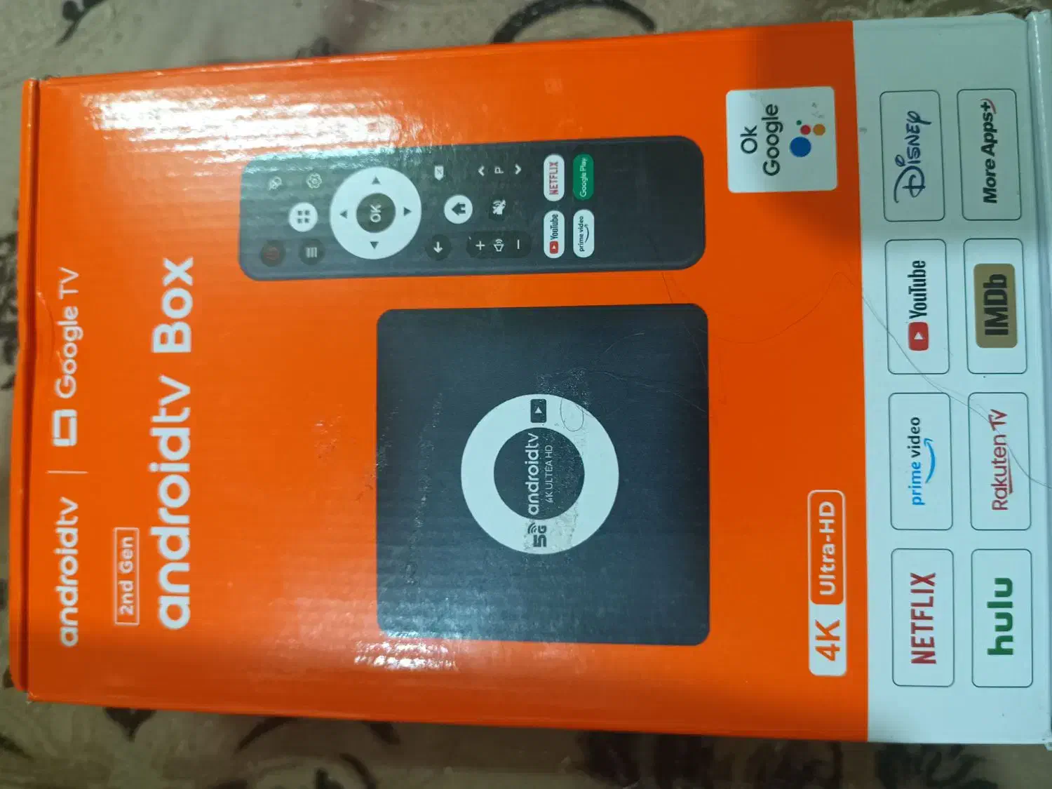 اندروید باکس مدل ULTRA HD 5G|صوتی و تصویری|فرخشهر, |دیوار