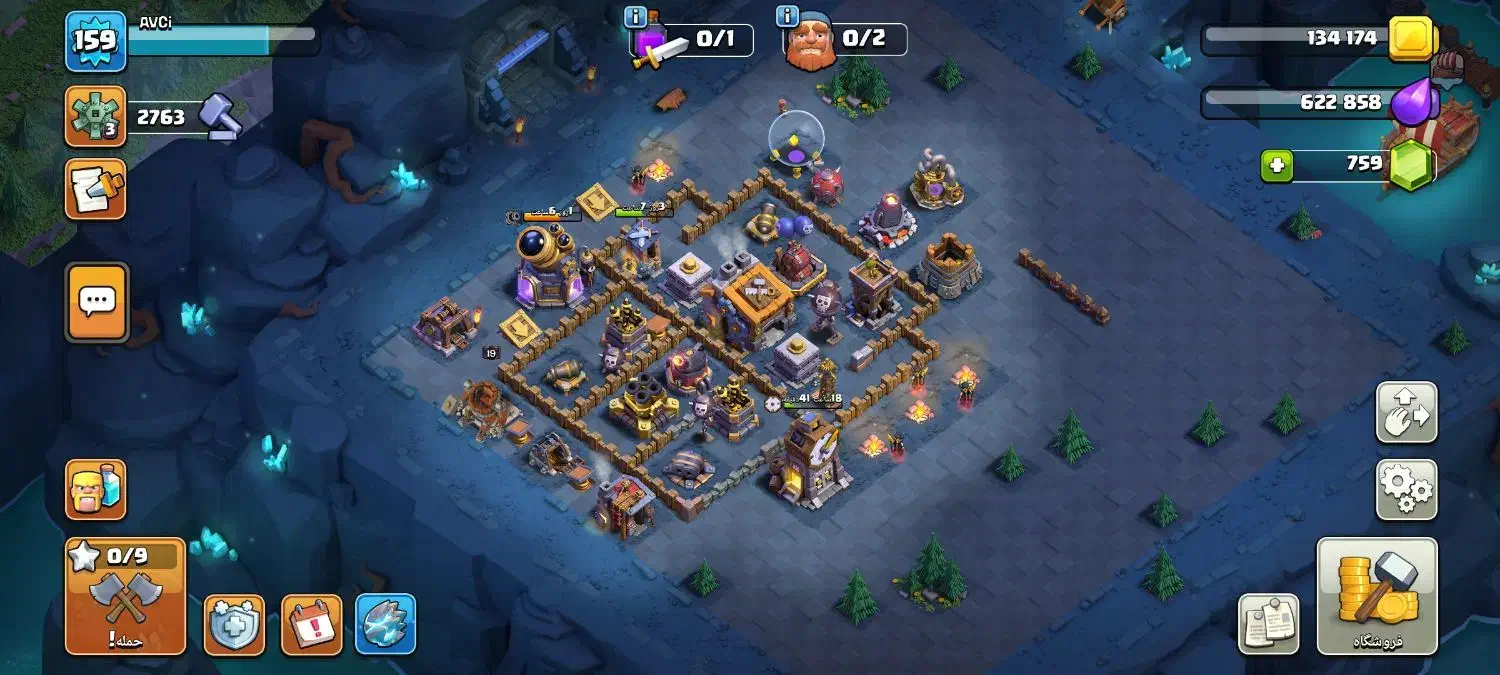 کلش اف کلنز تان 14 مکس|کنسول، بازی ویدئویی و آنلاین|دهدشت, |دیوار