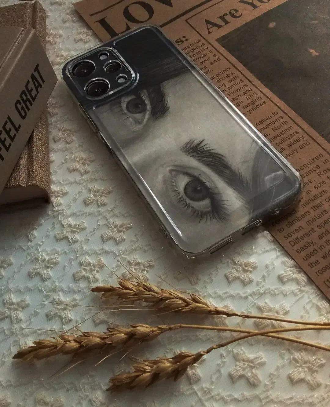 قاب سیاهقلم|لوازم جانبی موبایل و تبلت|اصفهان, نقش جهان|دیوار