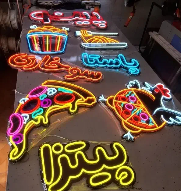 تابلوسازی نئون و ال ای دی با ضمانت نصب رایگان|فروشگاه و مغازه|تهران, سلسبیل جنوبی|دیوار