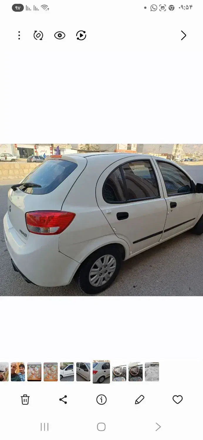 فروش خودرو تیبا ۲ تمیز و کم کار|خودرو سواری و وانت|بندر کنگان, |دیوار