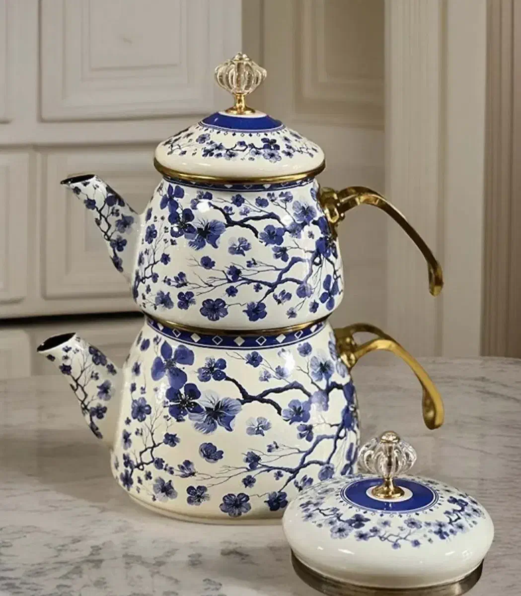 کتری قوری ترک|قوری، کتری، قهوهساز دستی|کوهدشت, |دیوار