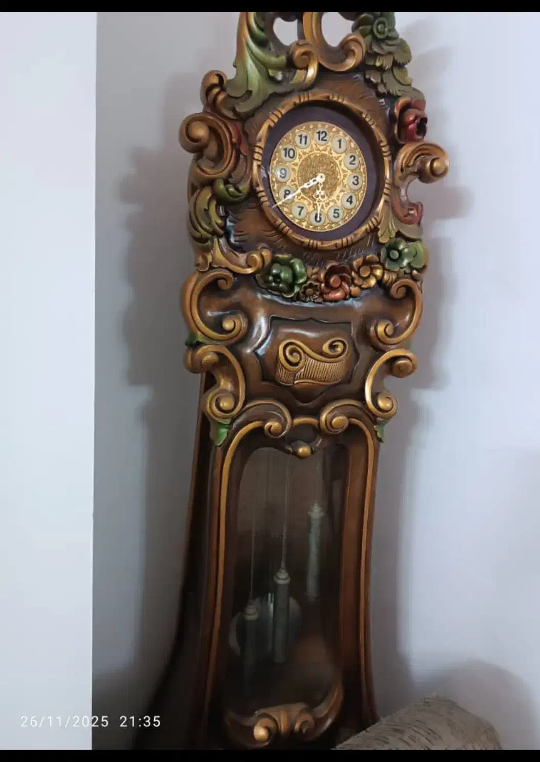 ساعت ایستاده|ساعت دیواری و تزئینی|گرگان, |دیوار