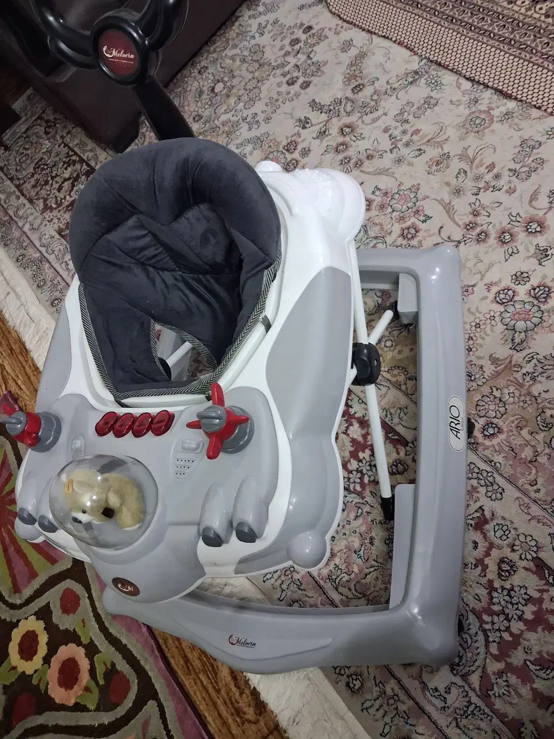 روروئک دسته دار موزیکال|کالسکه و لوازم جانبی|محمودآباد, |دیوار