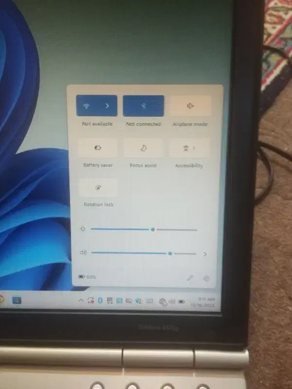 لبتاپ Hp8570p تمام فلزی (آلومینیوم)|رایانه همراه|خسروشاه, |دیوار