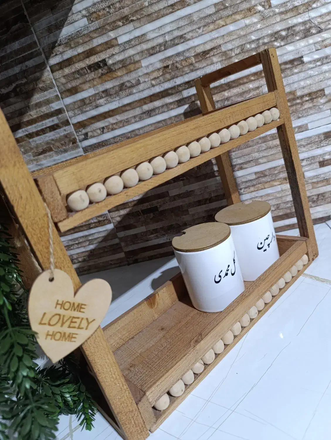 استند چوبی نو|صنایع دستی و سایر لوازم تزئینی|قم, چهل درخت‎|دیوار