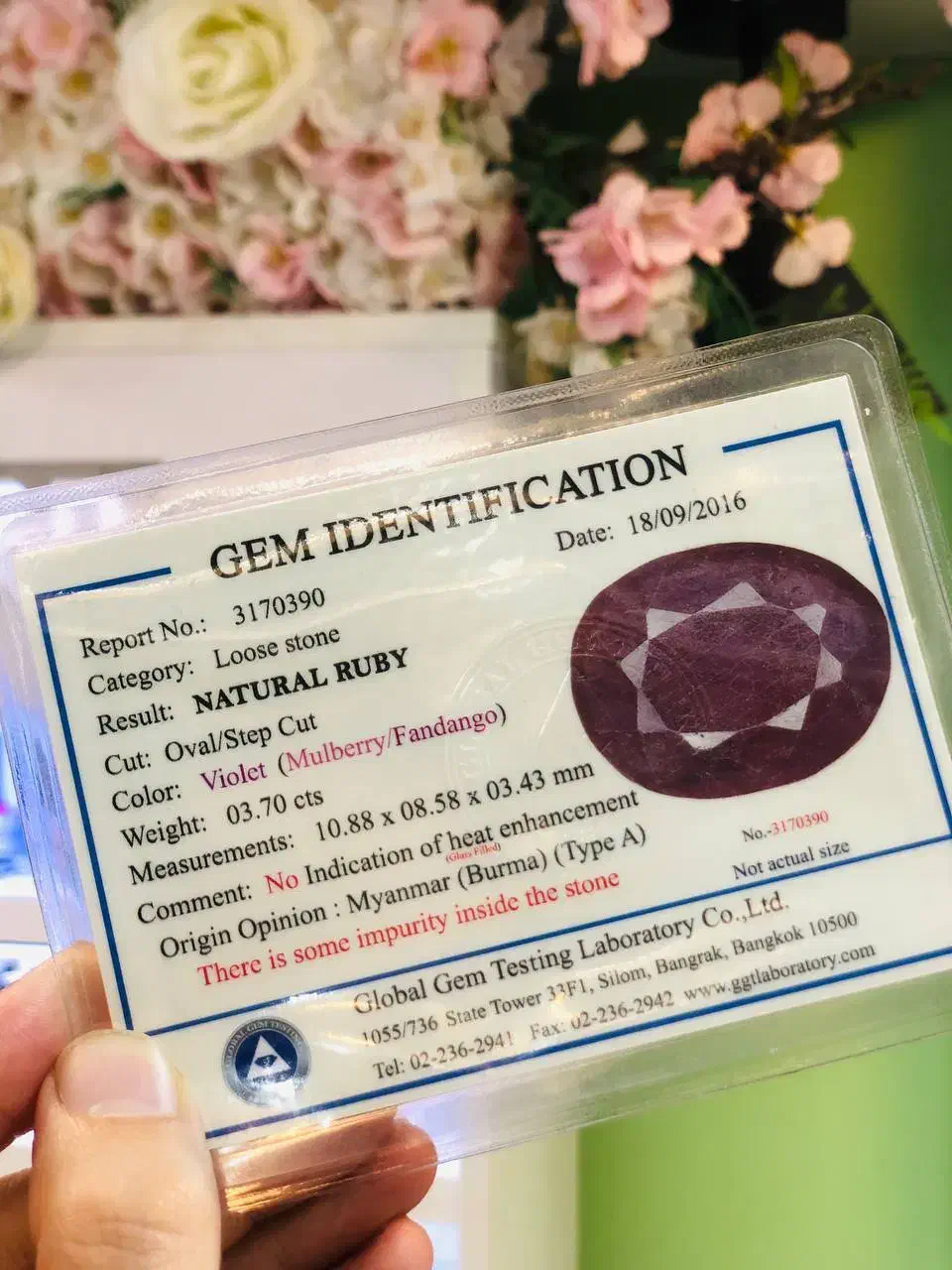 یاقوت اصل شناسنامه دار|جواهرات|فومن, |دیوار