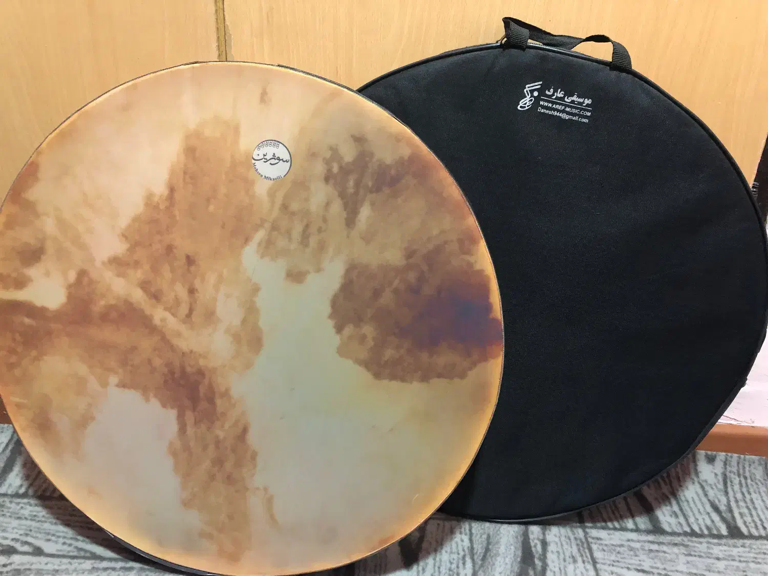 دف نو|سازهای سنتی|ساوه, |دیوار