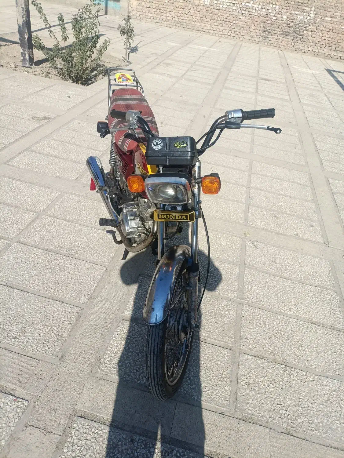 هوندا125مزایده|موتورسیکلت|اندیشه, شهرک مریم|دیوار