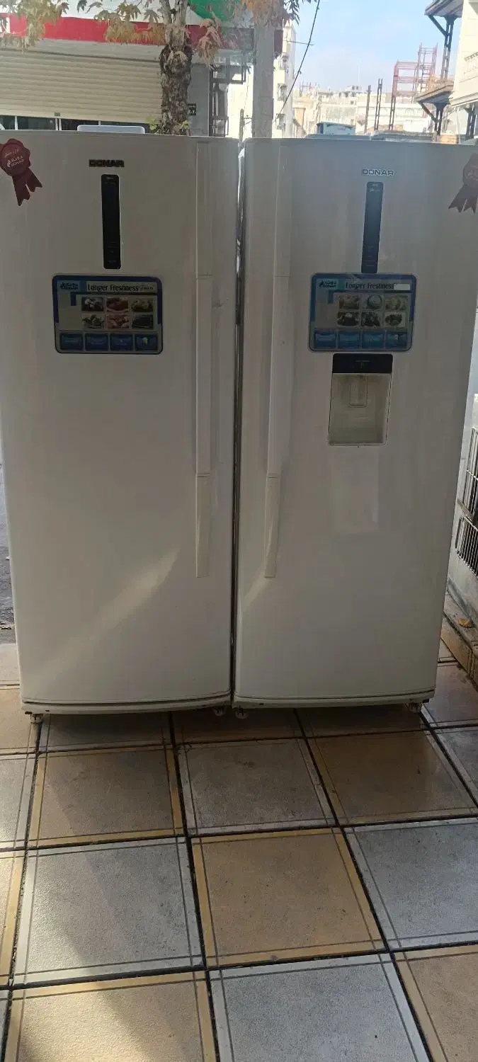 یخچال و فریزر دوقلو دونار خزر|یخچال و فریزر|جوانرود, |دیوار