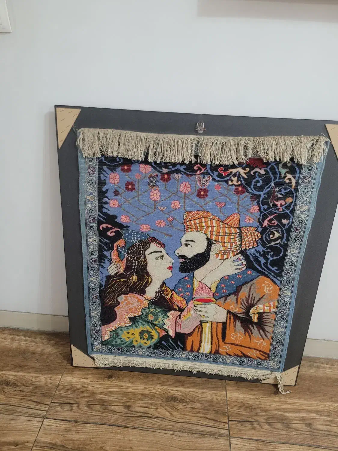 تابلو فرش دستبافت لیلی و مجنون|تابلو فرش|اصفهان, دستگرده|دیوار