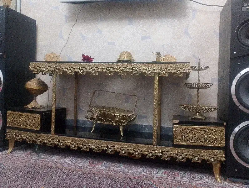 میز تلوزیون برنزی|میز تلویزیون|تبریز, |دیوار