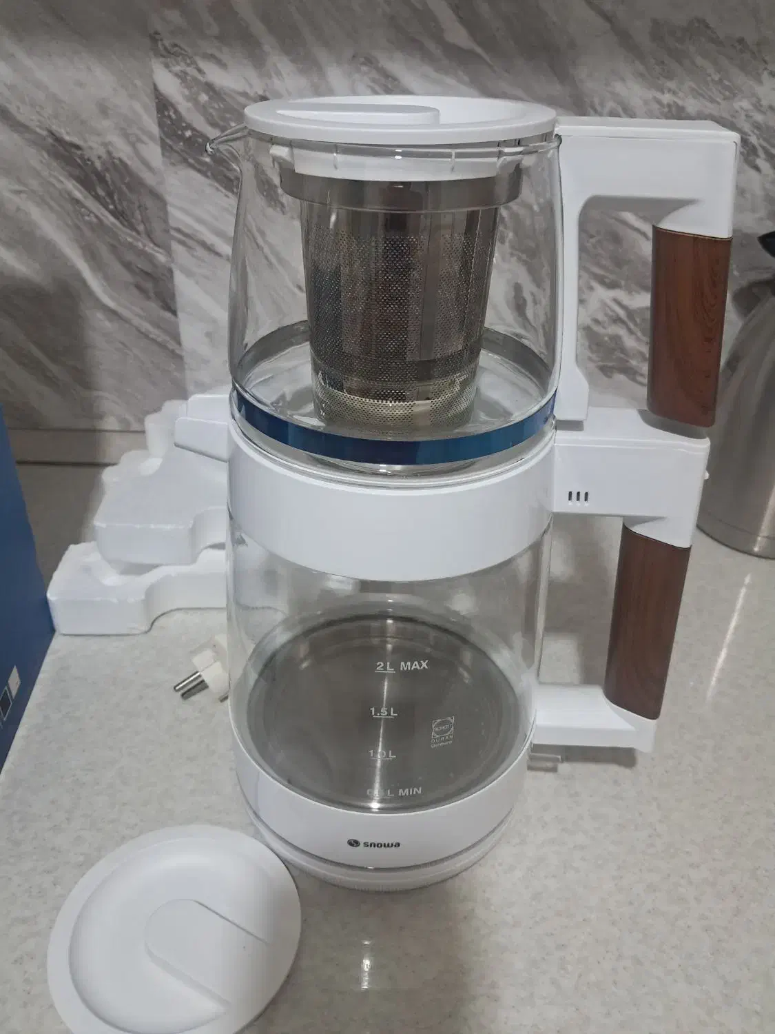 چای ساز اسنوا نو همراه کارتن،مناسب جهیزیه|سماور، چایساز، قهوهساز|تهران, افسریه شمالی|دیوار