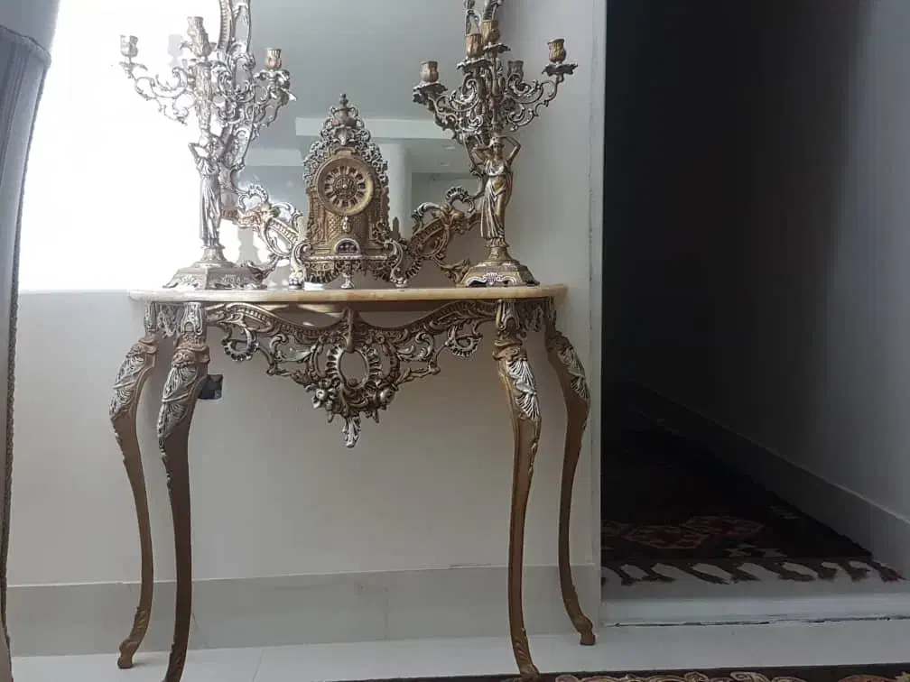 آینه شعمدان|بوفه، ویترین، کنسول|پارس‌آباد, |دیوار