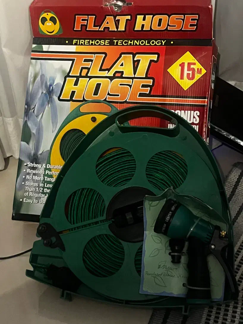 دو بسته شلنگ ۱۵ متری با ریل و سری آب پاچ|ابزارآلات|تهران, ونک|دیوار