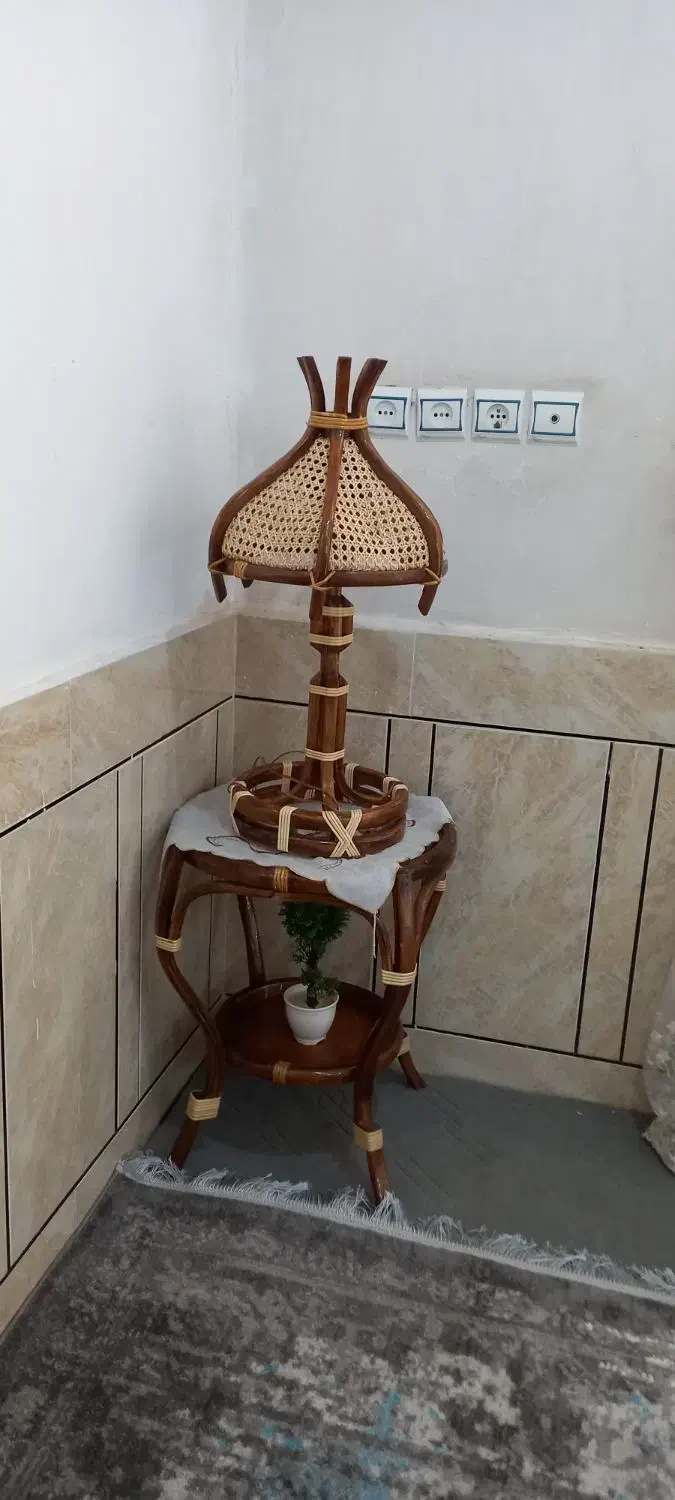 آباژور چوبی|چراغ خواب و آباژور|اندیمشک, |دیوار