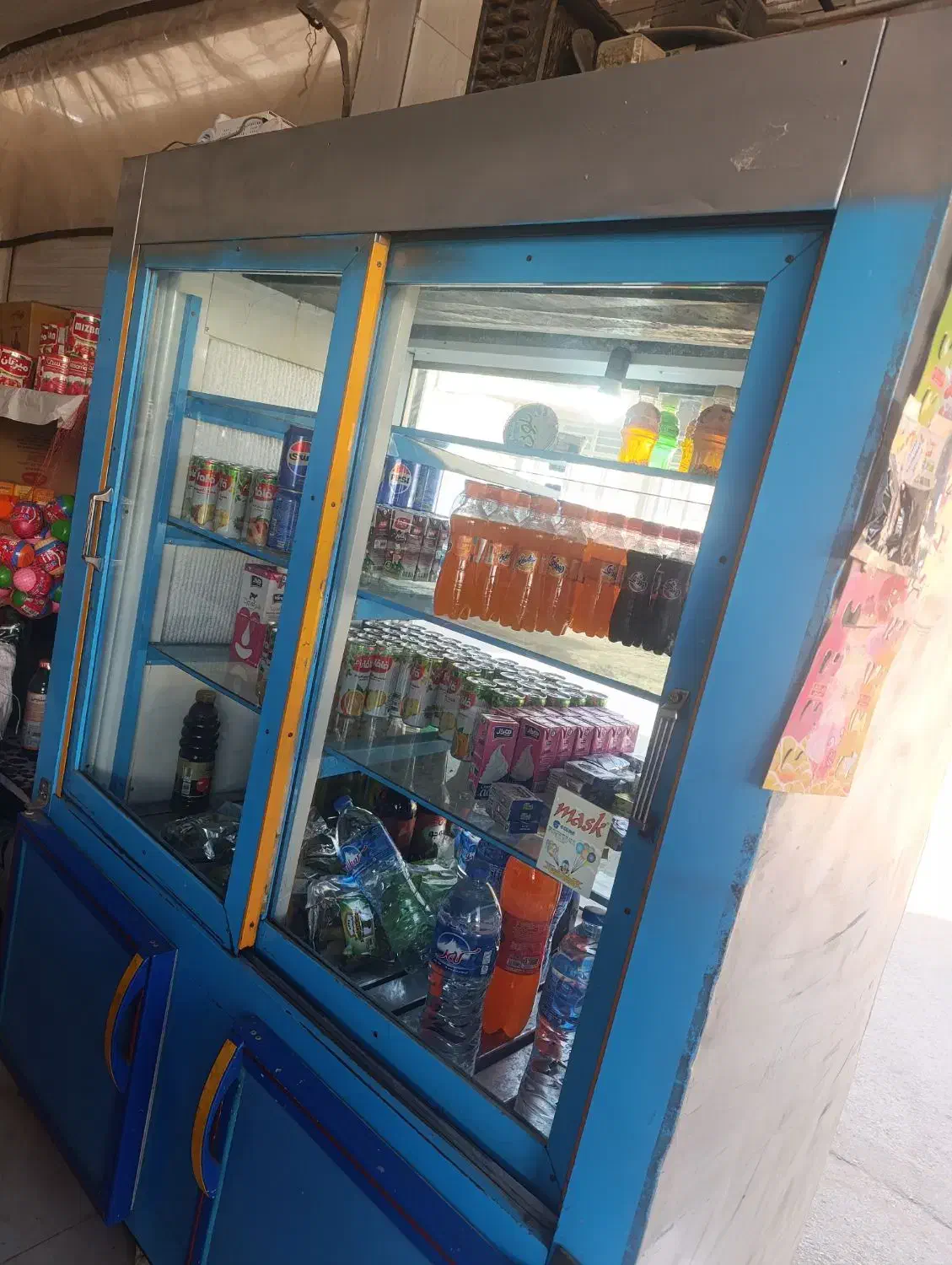 یخچال دو درب شیشه ای|یخچال و فریزر|بروجرد, |دیوار