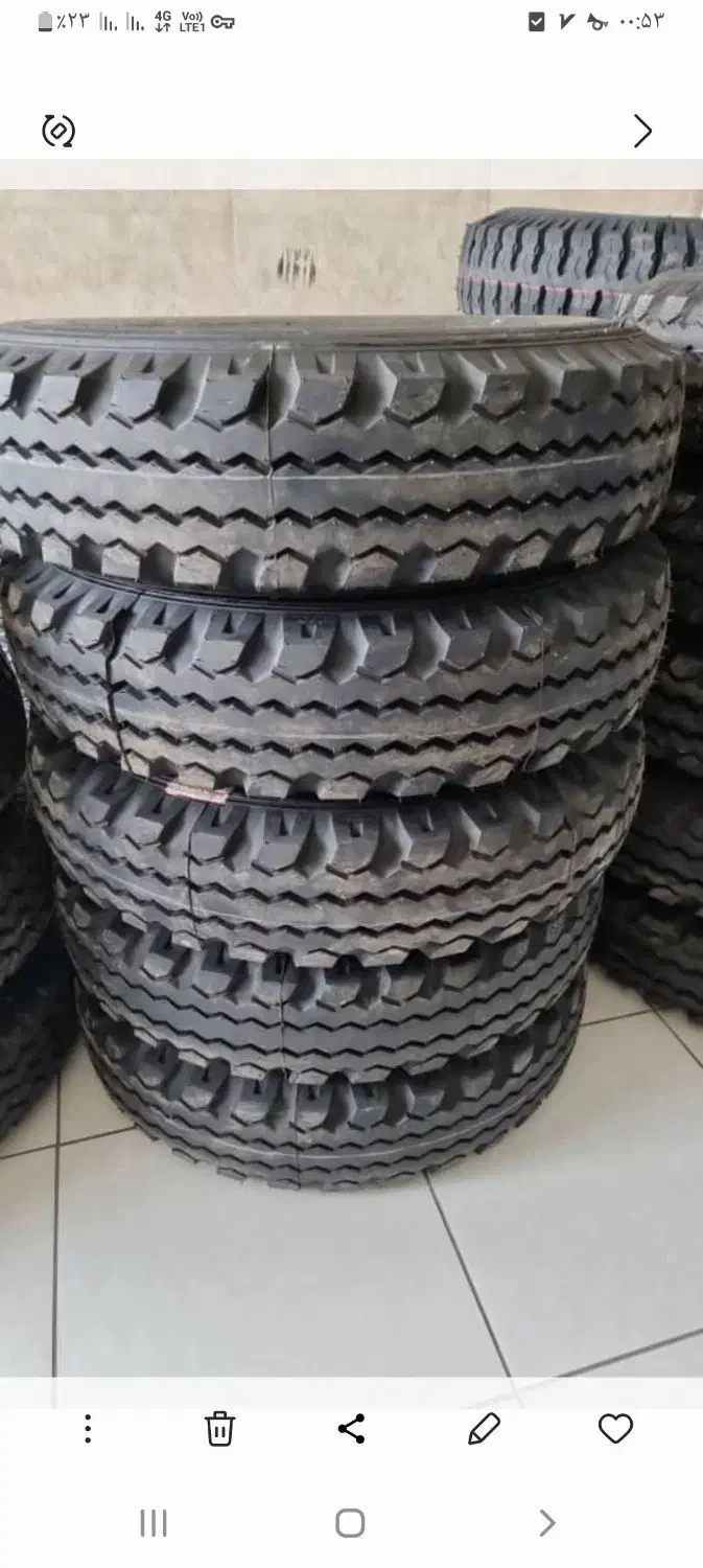 فروش مستقیم بدون واسطه لاستیک های معتبر نو وروکشی|خدمات موتور و ماشین|سنندج, |دیوار