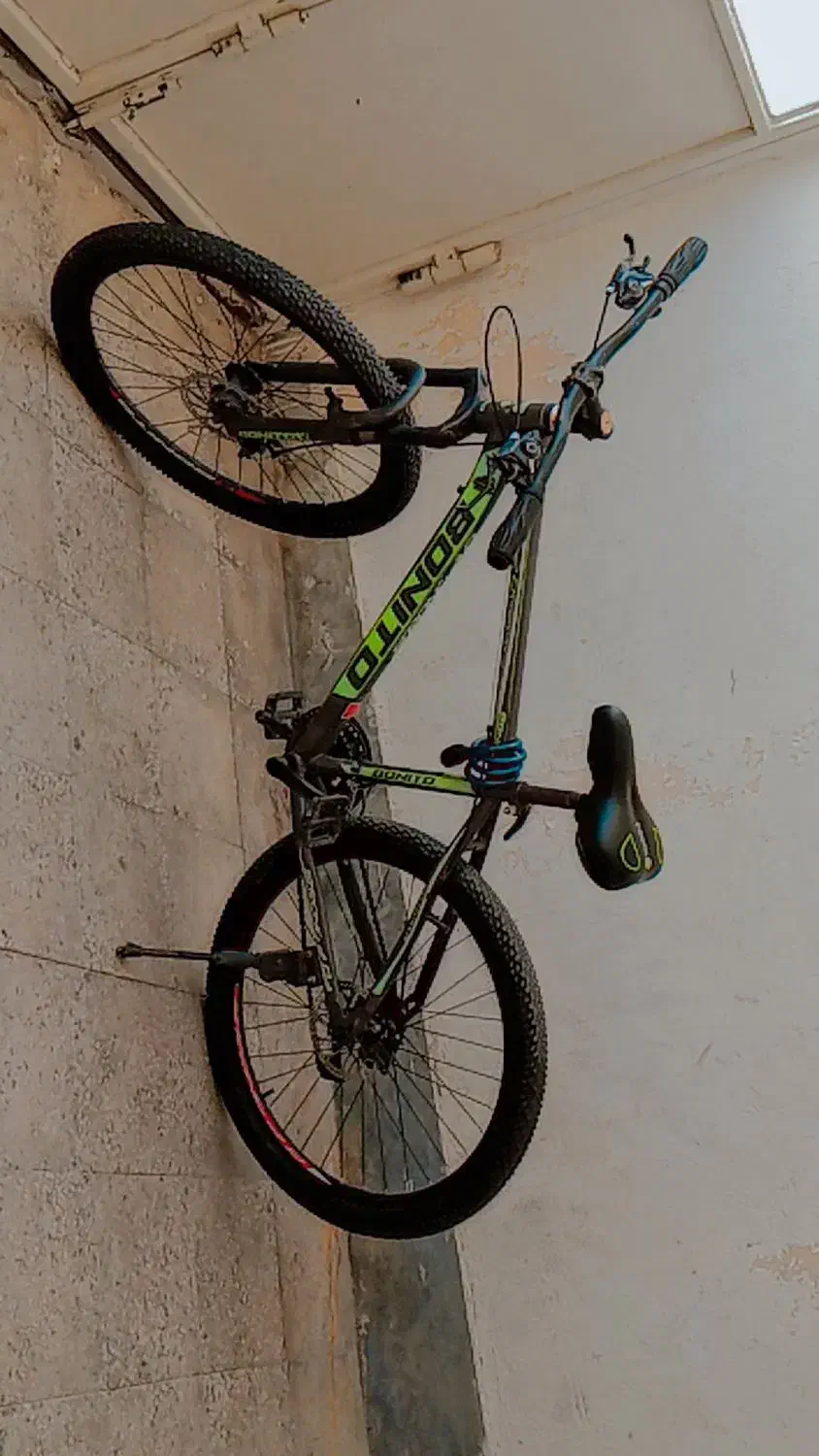 دوچرخه بونیتو رنگ سبز|دوچرخه، اسکیت، اسکوتر|مرودشت, ژیان|دیوار