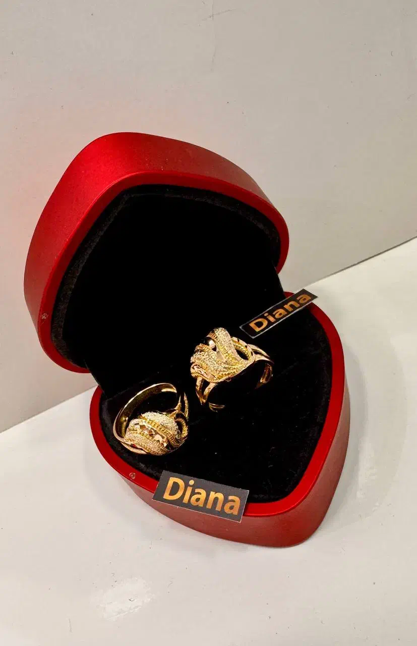 انگشترهای طلاروس طرح لیلیوم کپی طلا|بدلیجات|مشهد, احمدآباد|دیوار