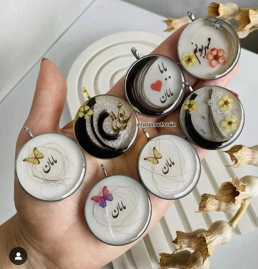 اکسسوری با مو و عکس شخصی|بدلیجات|سیرجان, |دیوار