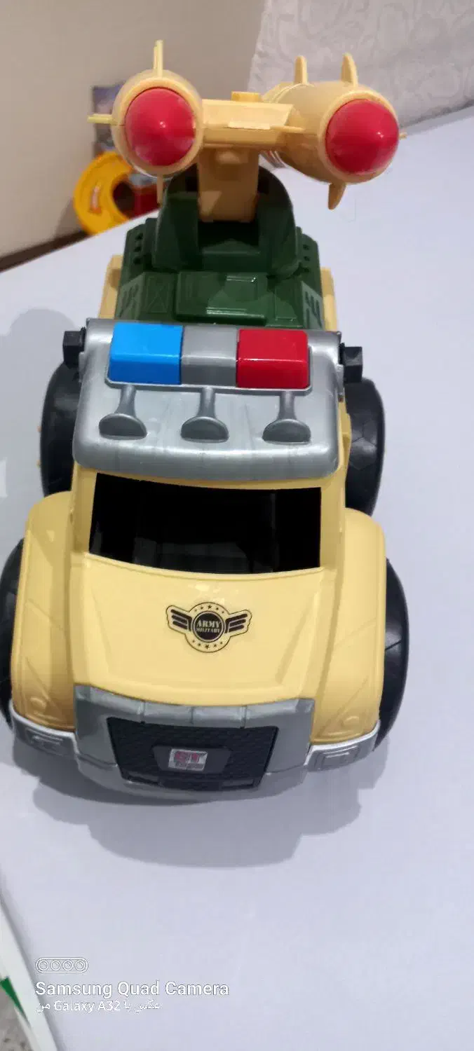 ماشین اسباب بازی موشک انداز نو|اسباببازی بچه|تهران, افسریه شمالی|دیوار