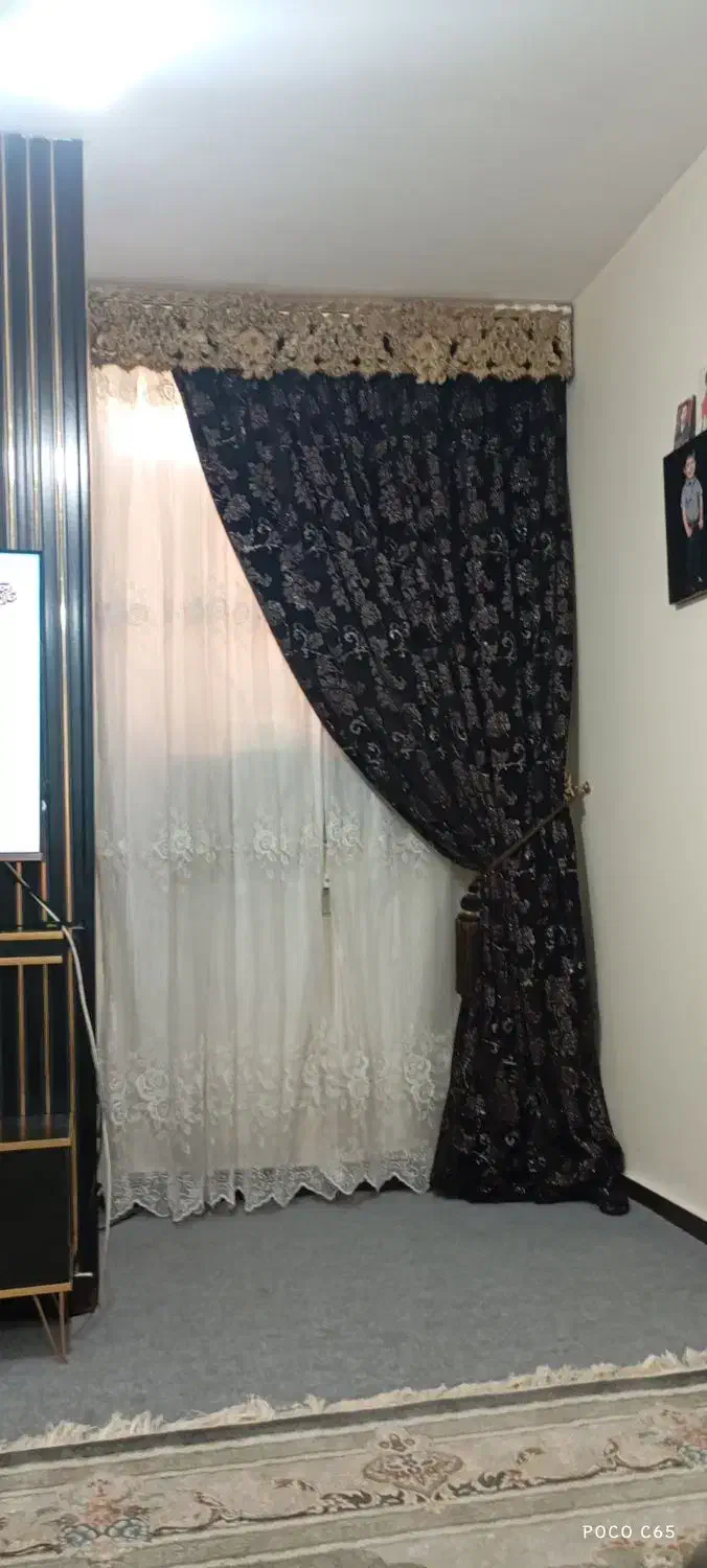 پرده شیک در حد نو|پرده، رانر، رومیزی|اهواز, کوی فرهنگیان ۱|دیوار