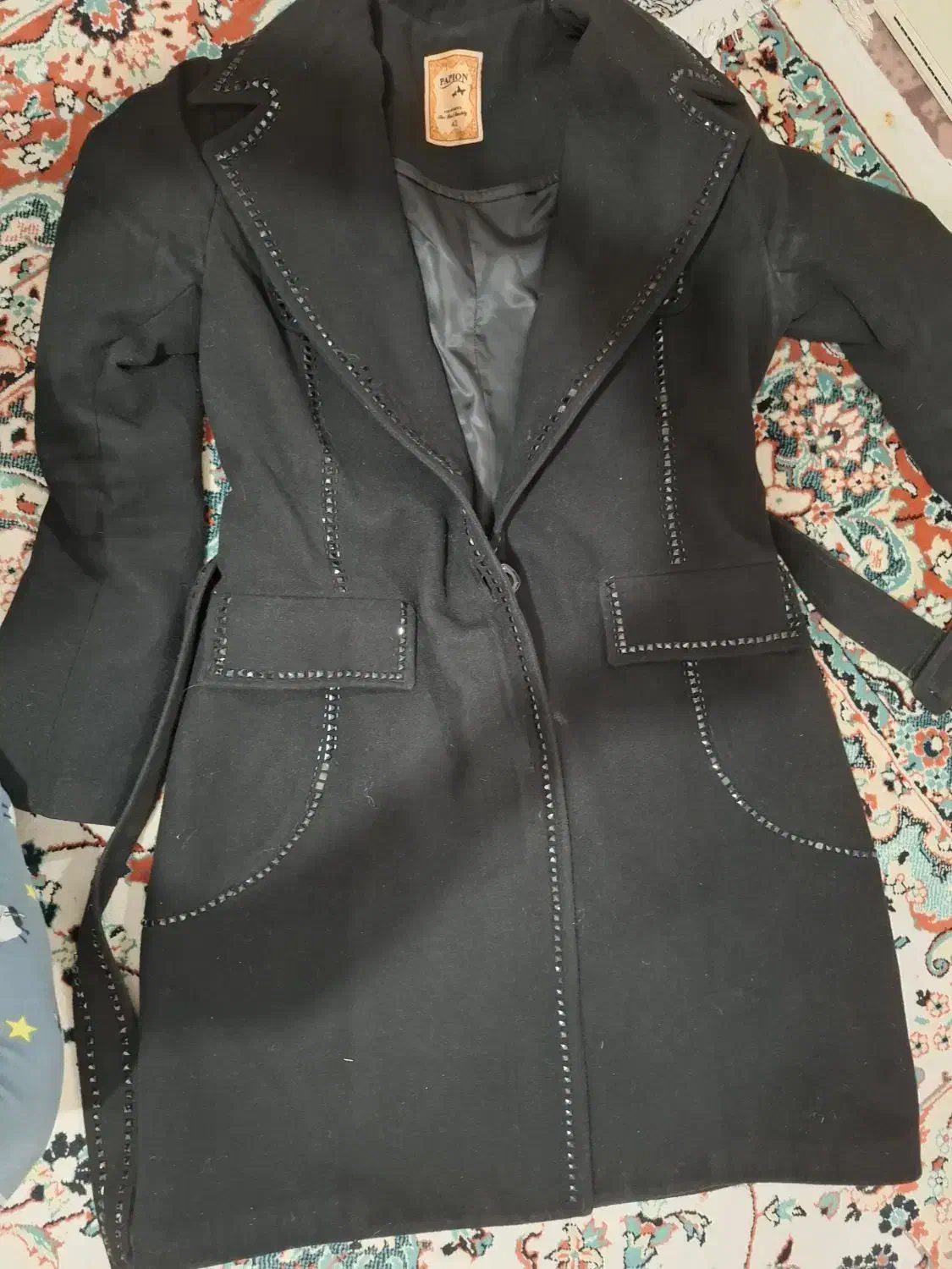 پالتو فوتر کارشده سایز ۴۲،سالم و تمیز|لباس|تهران, والفجر (افسریه)|دیوار