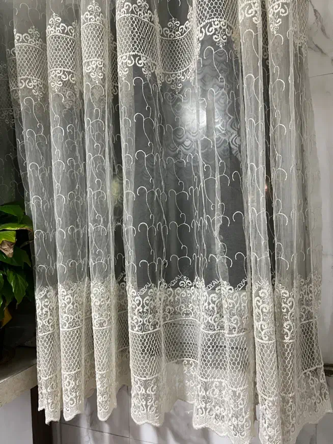 پرده سفید|پرده، رانر، رومیزی|کرج, حیدرآباد|دیوار