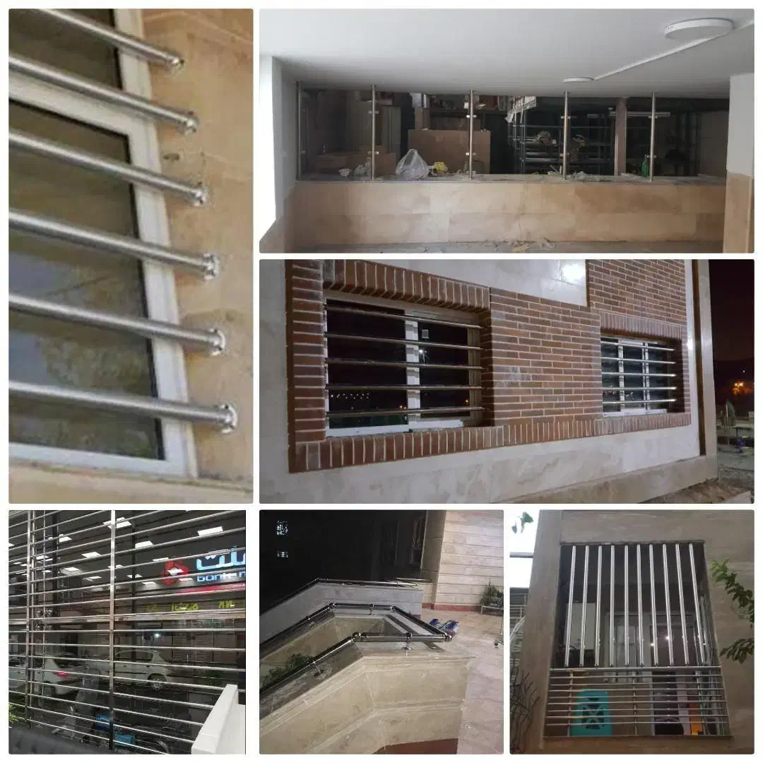 نرده استیل باغمیشه تبریز|خدمات پیشه و مهارت|تبریز, |دیوار