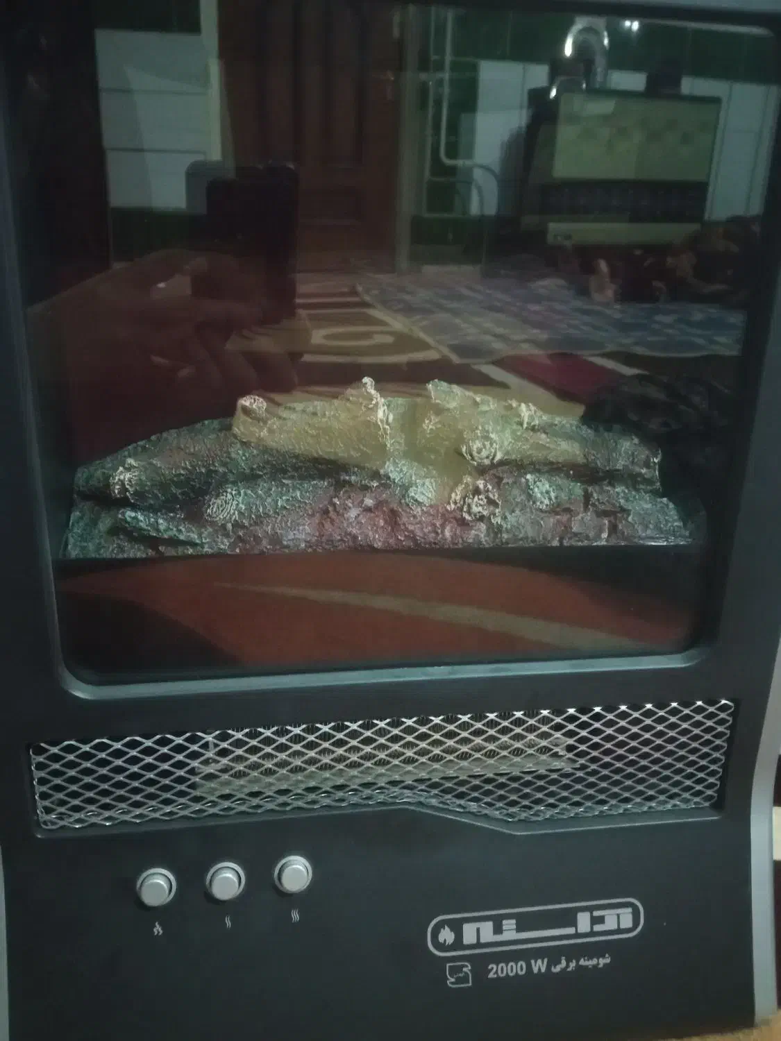 شومینه برقی|بخاری، هیتر، شومینه|یاسوج, |دیوار