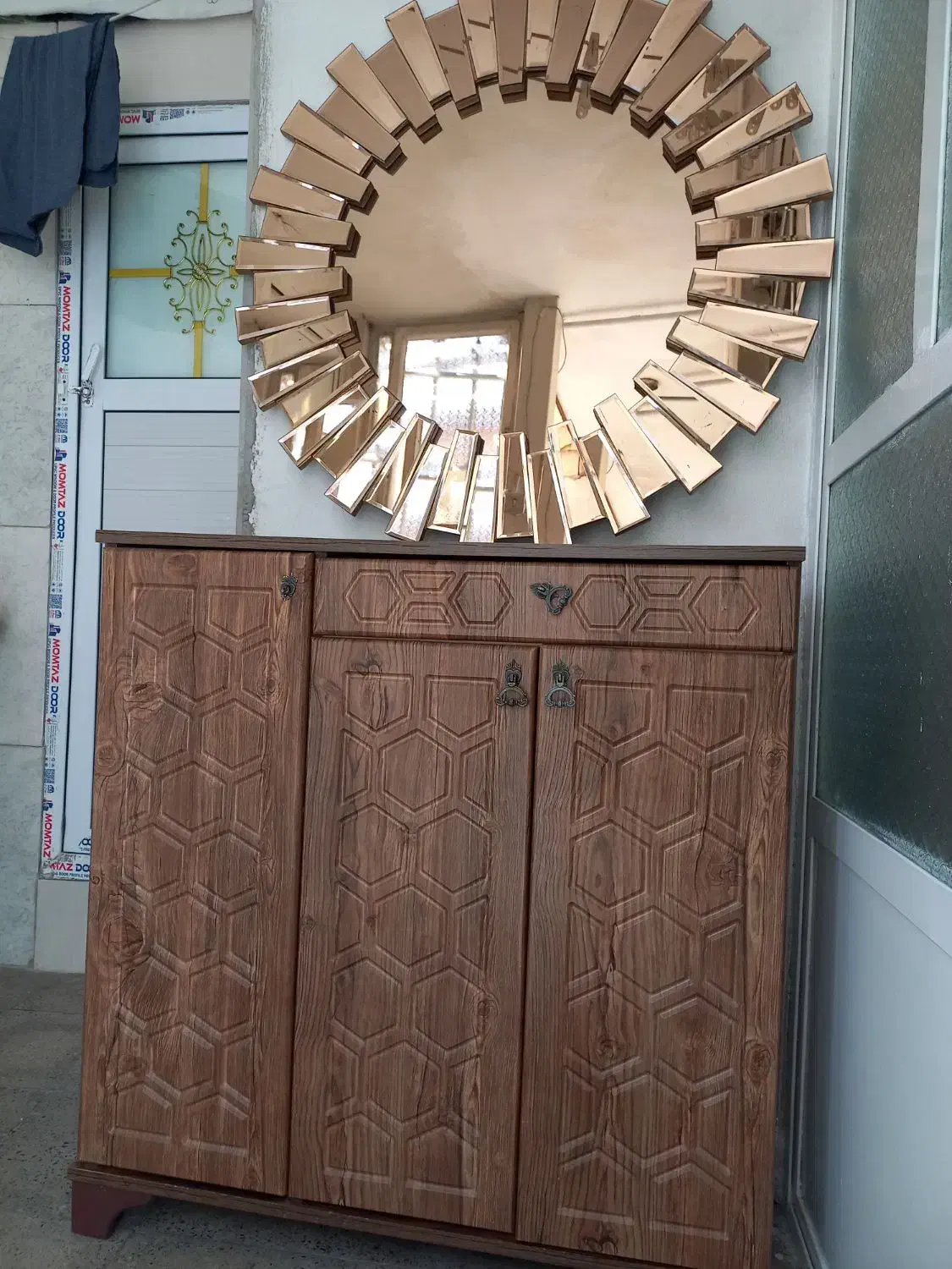 اینه و جاکفشی|جاکفشی، کمد، دراور|صباشهر, |دیوار