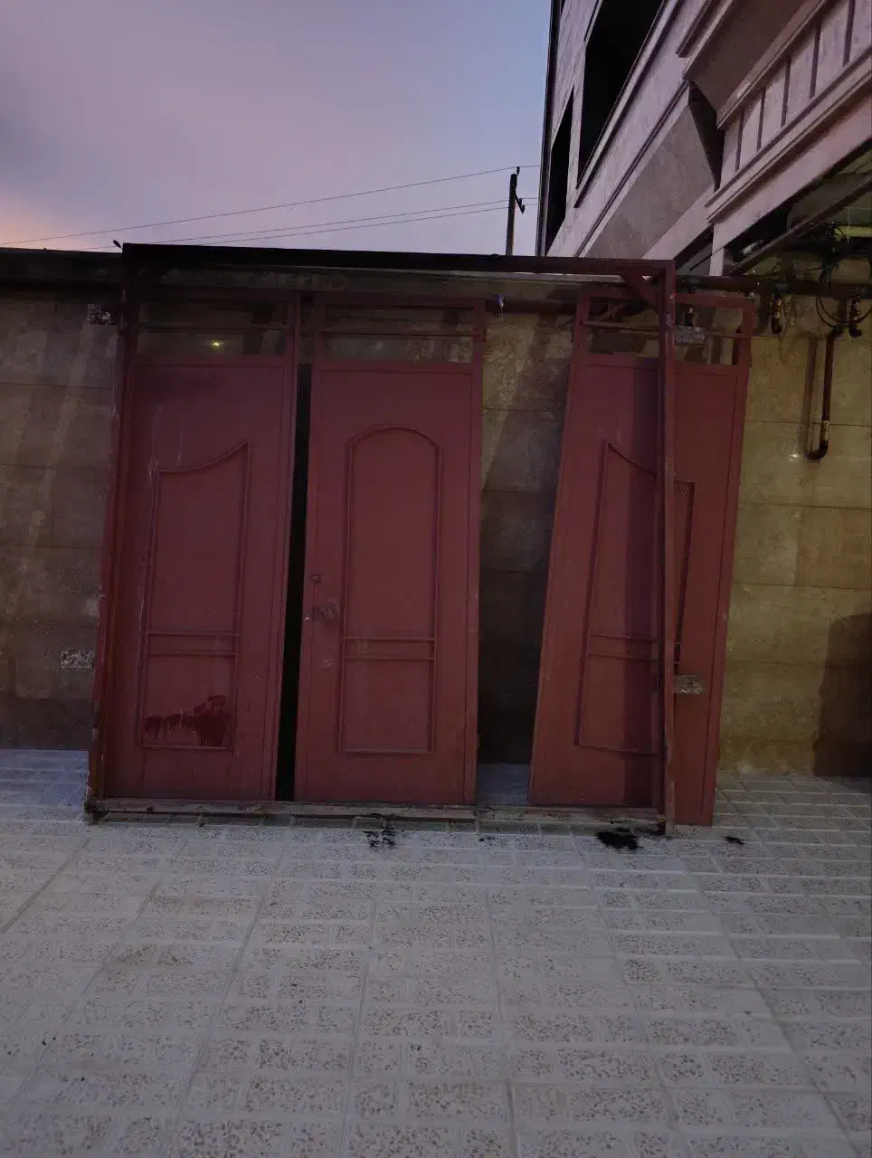 فروش درب حیاط آهنی|مصالح و تجهیزات ساختمان|میانه, |دیوار